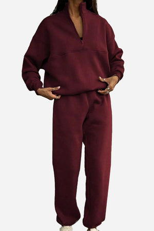 Athleisure at its Finest: Cotton-Blended Two-Piece Tracksuit - Halloween Collection
