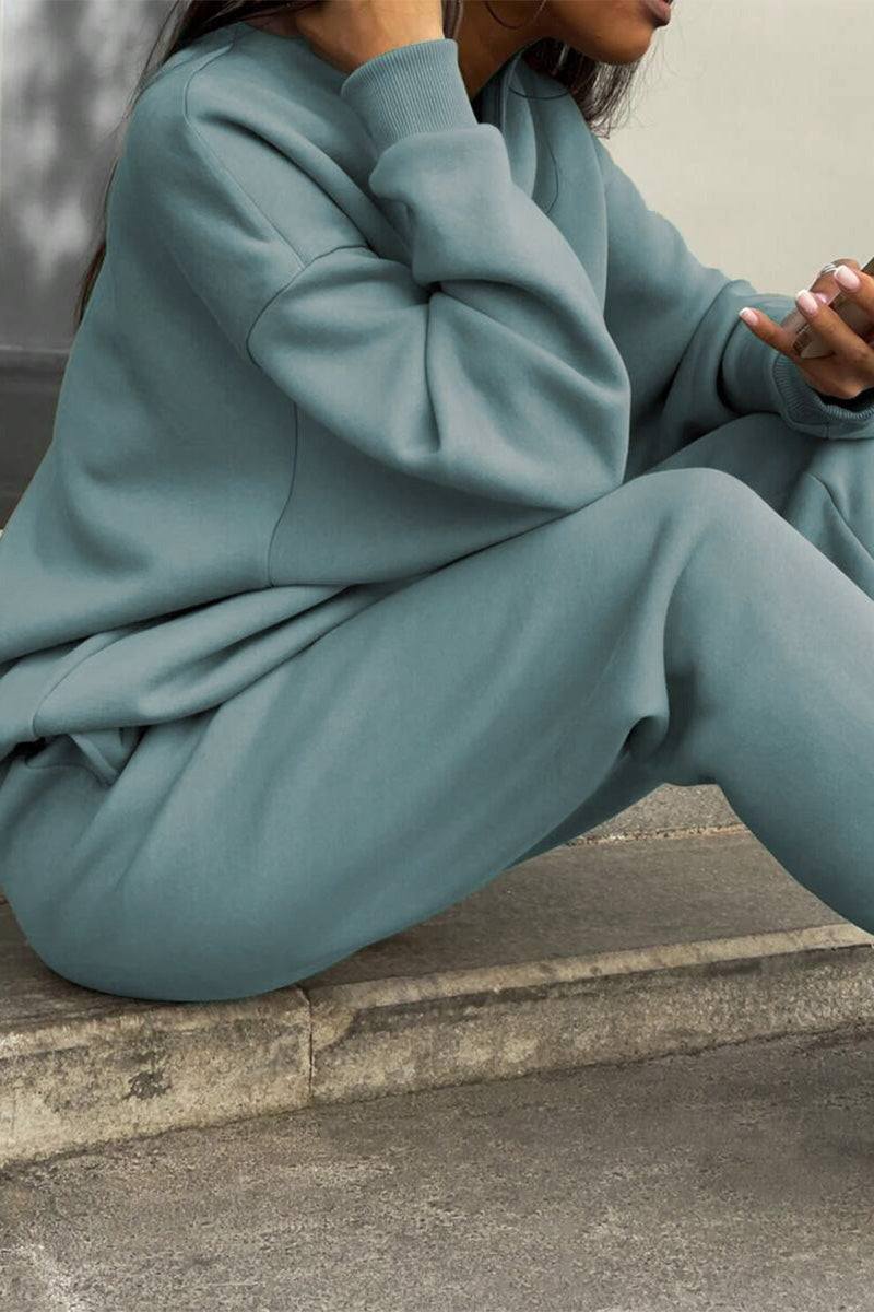 Athleisure at its Finest: Cotton-Blended Two-Piece Tracksuit - Halloween Collection