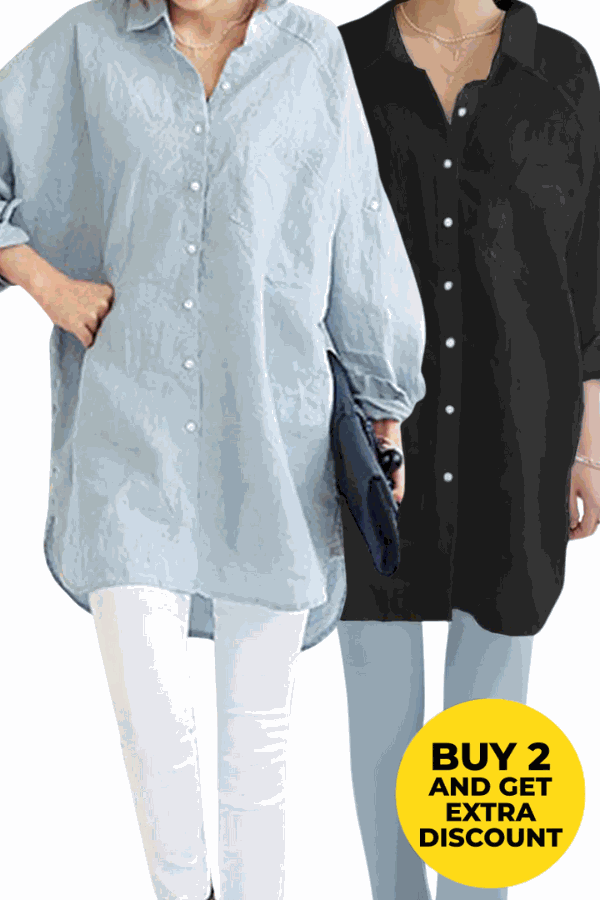 Oversized Linen Shirt