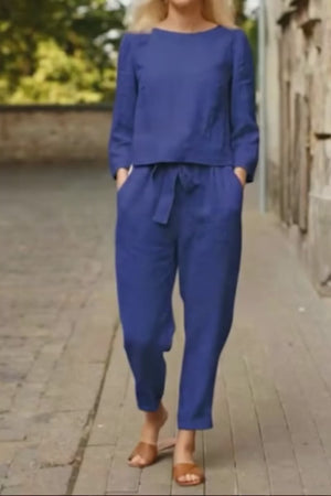 Cotton-Linen Monochrome Capsule