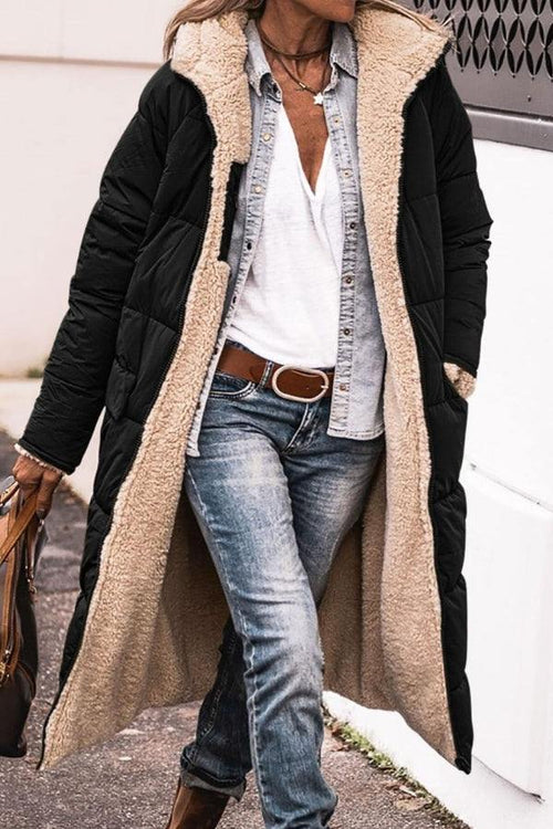 Sherpa-Lined Hooded Teddy Coat - Halloween Collection