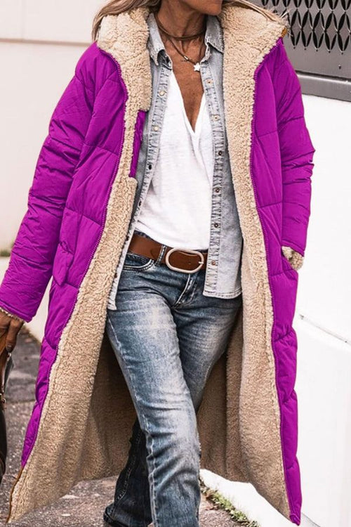 Sherpa-Lined Hooded Teddy Coat - Halloween Collection