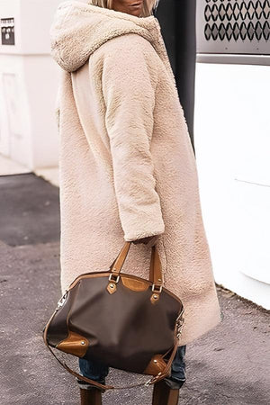 Sherpa-Lined Hooded Teddy Coat - Halloween Collection
