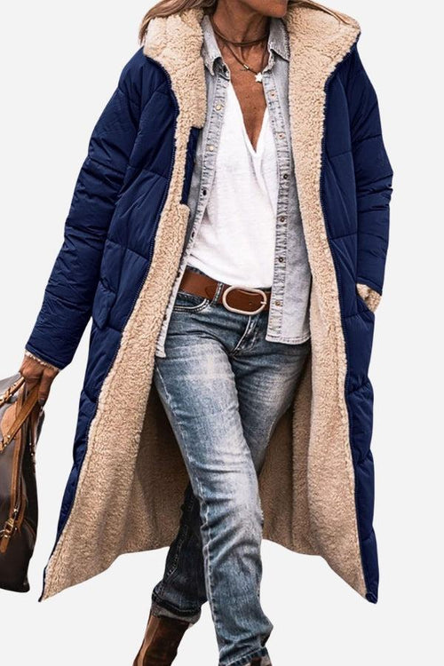Sherpa-Lined Hooded Teddy Coat - Halloween Collection