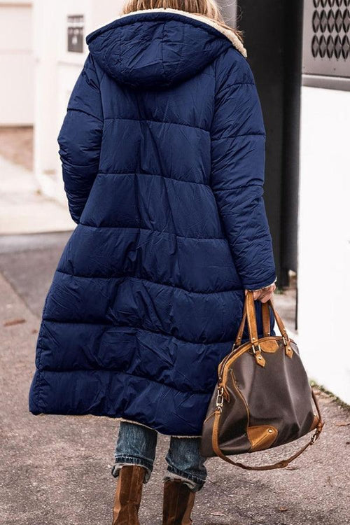 Sherpa-Lined Hooded Teddy Coat - Halloween Collection