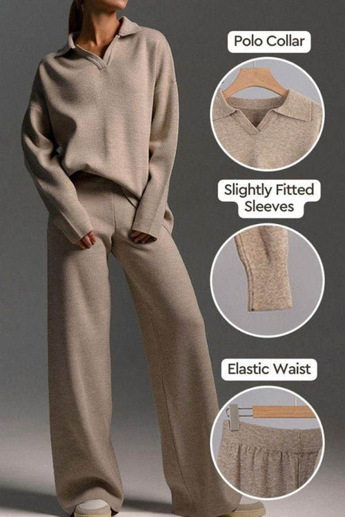 Plush & Preppy Camel Two-Piece Set - Halloween Collection