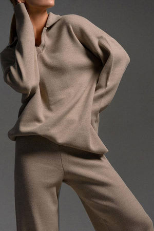 Plush & Preppy Camel Two-Piece Set - Halloween Collection
