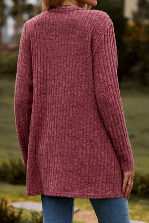 Long, Lightweight, Ultra Soft Knit-like Cardigan