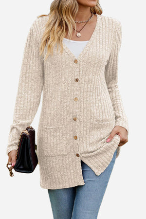 Long, Lightweight, Ultra Soft Knit-like Cardigan