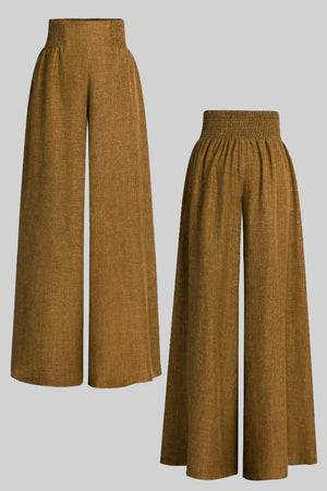 High Waist Wide Leg Pants