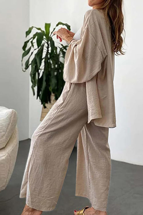 Vacation Essentials Travel-Friendly Cotton Set