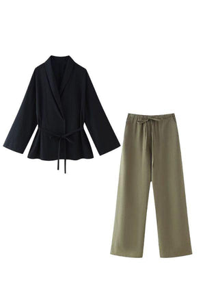 Versatile Mix-Match Lounge-to-Travel Set