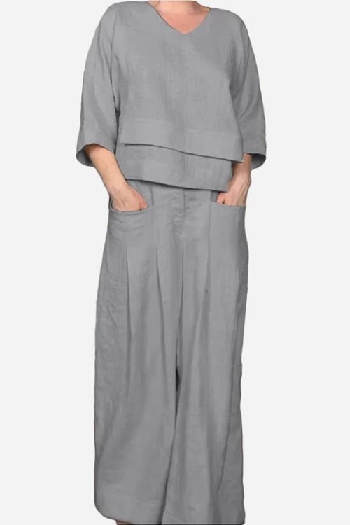 Atelier Serenity Layered Two-Piece Set