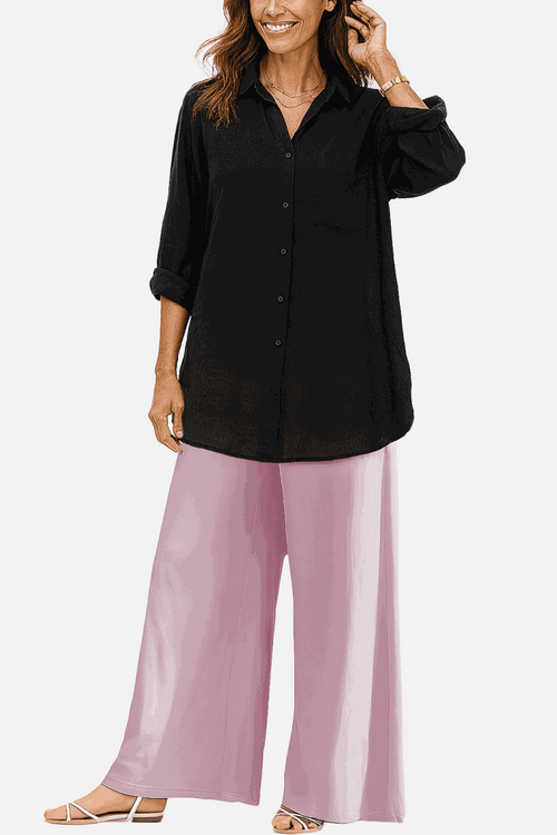 Oversized Linen Leaved-IN Set Lyss
