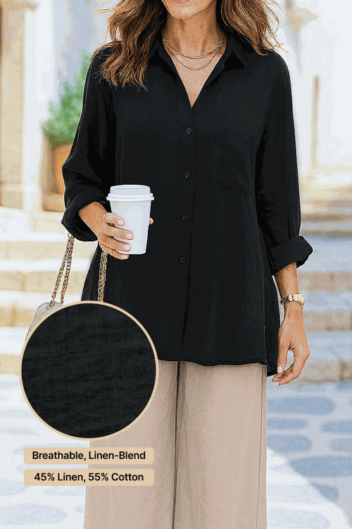 Oversized Linen Leaved-IN Set Lyss
