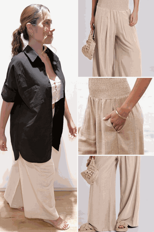 Oversized Linen Leaved-IN Set Lyss