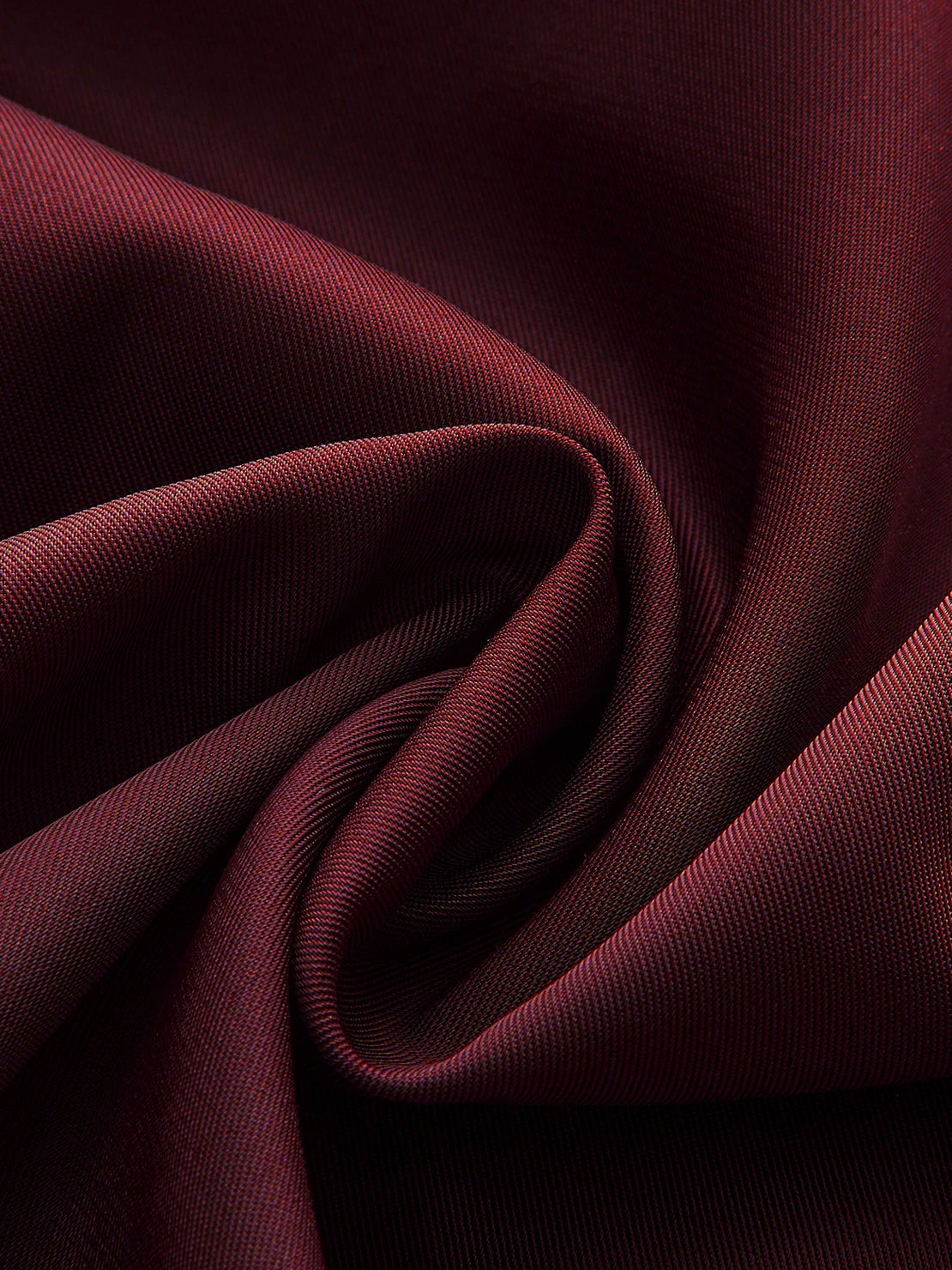 Slimming V-neck midi dress with button-front, ruffle cuffs, and A-line skirt in wrinkle-resistant fabric