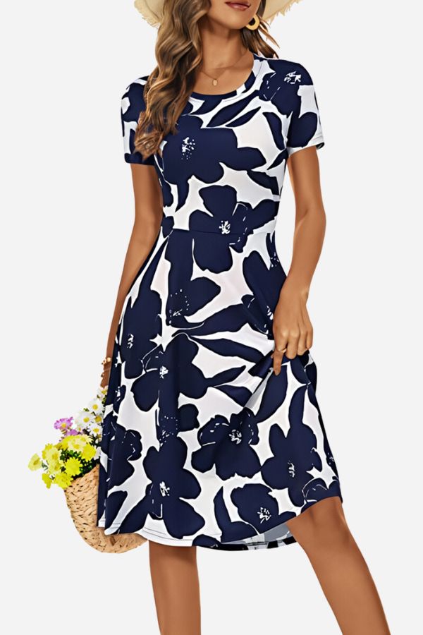 Blossom Radiance Floral Sundress