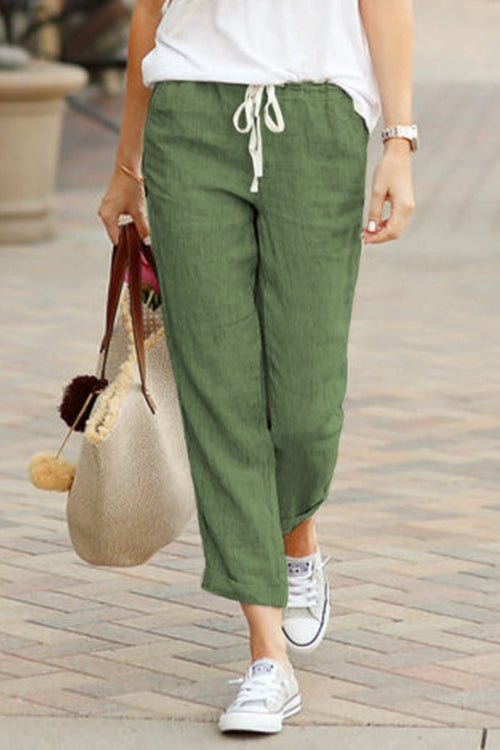 Breezy Relaxed Fit Straight Pants