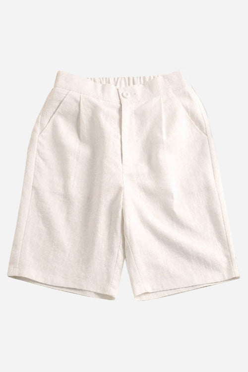 Trendy Minimalist: Bermuda Knee-Length Shorts
